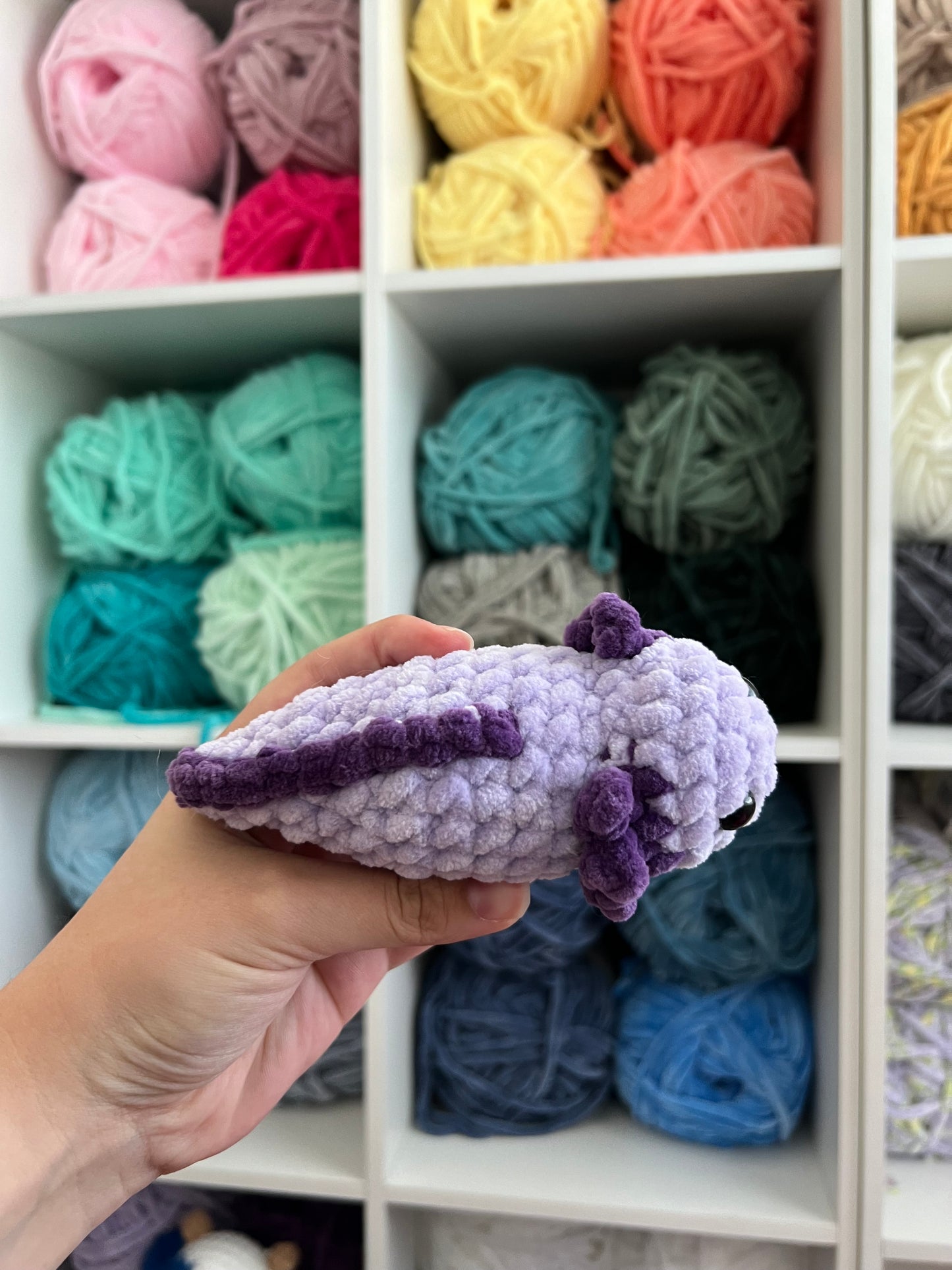 Crochet Baby Axolotl