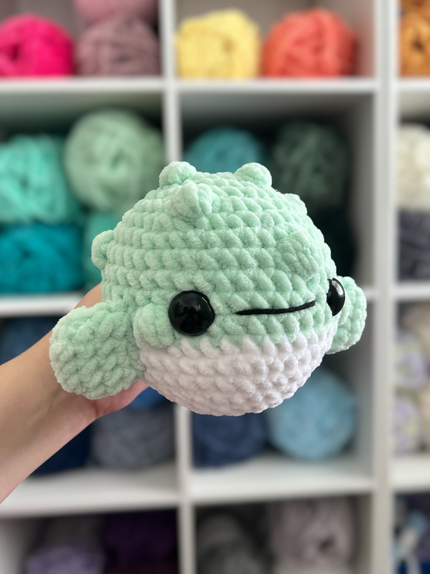 Pufferfish Crochet Plushie