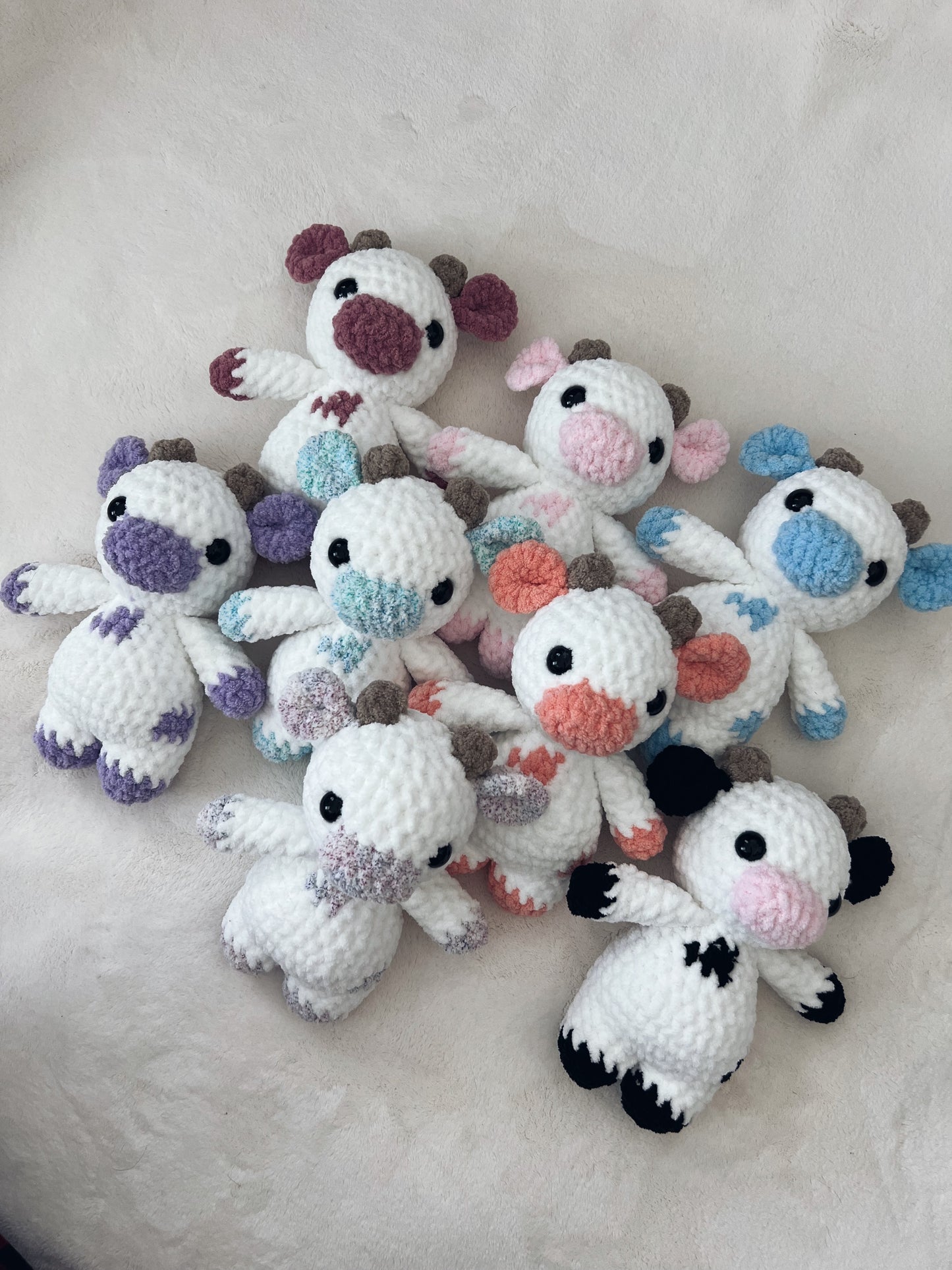 Crochet Baby Cows