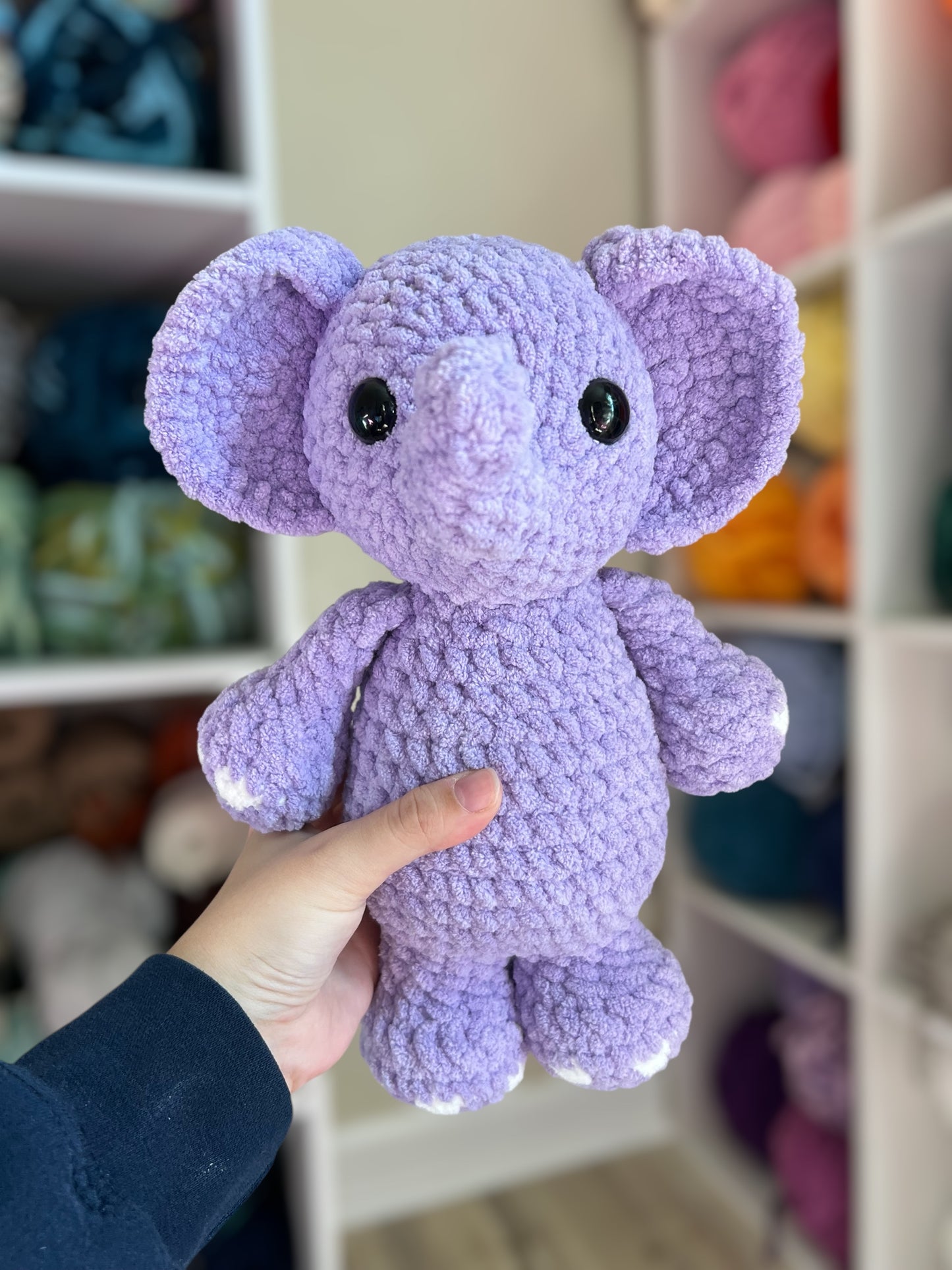 Elephant Crochet Plushie