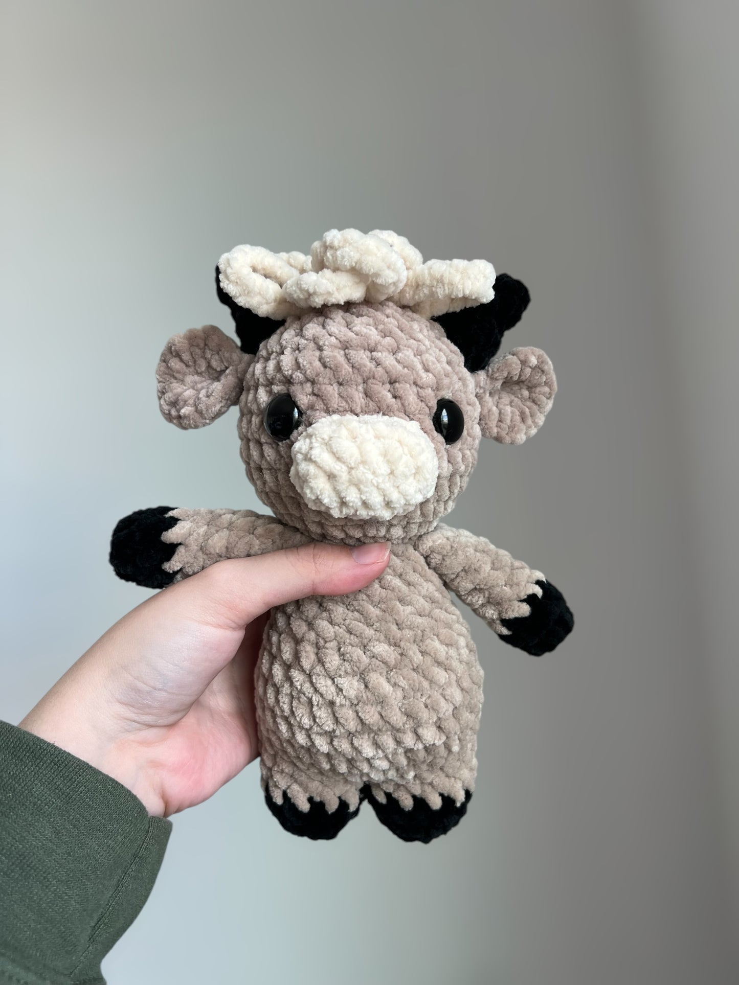 Highland Cow Crochet Plushie