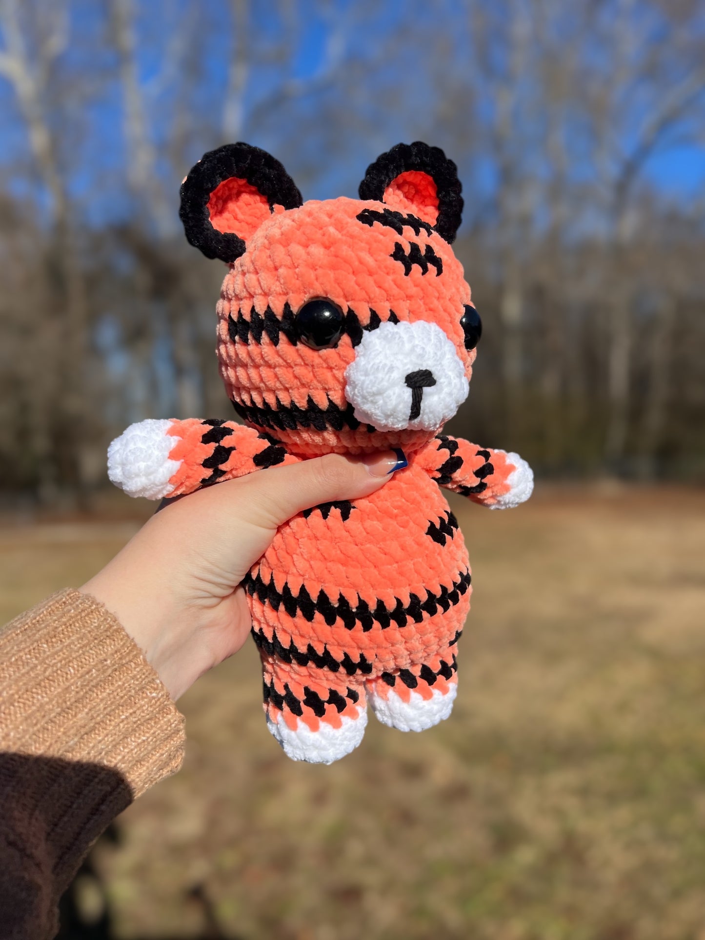 Tiger Crochet Plushie